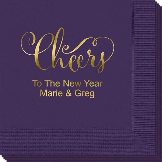 Curly Cheers Napkins